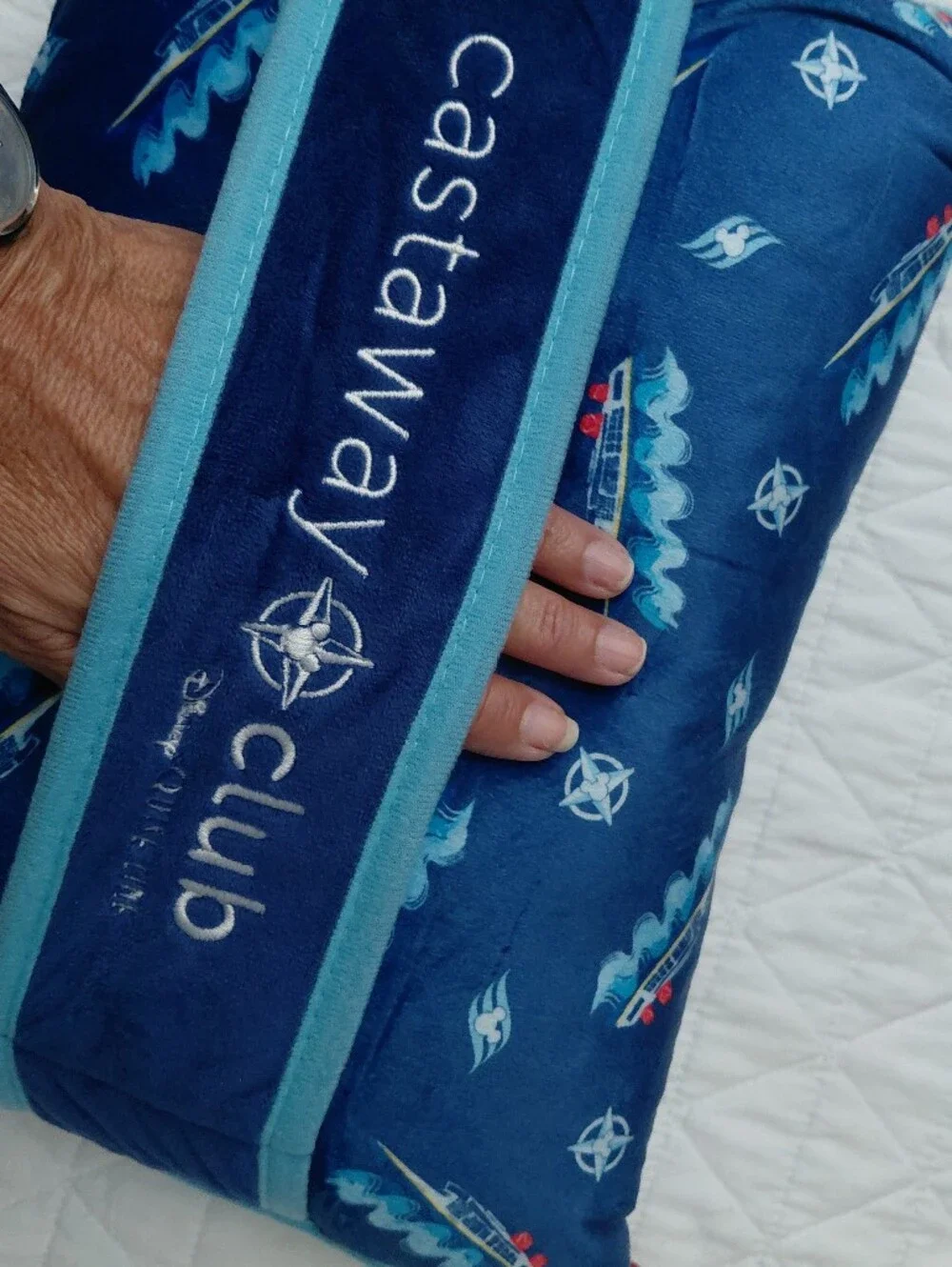 Disney Cruise Line pillow blanket